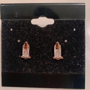 NWT Enamel Space Shuffle earrings